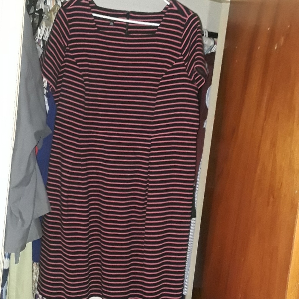 Pinstripe dress